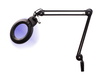 Lighting magnifier UV, round lens